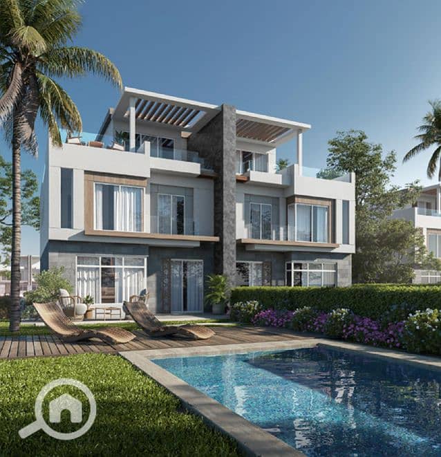 Townhouse for sale in a prime location in V Level Compound, Sheikh Zayed, on elevated land directly in front of Beverly Hills - Ansicht 4