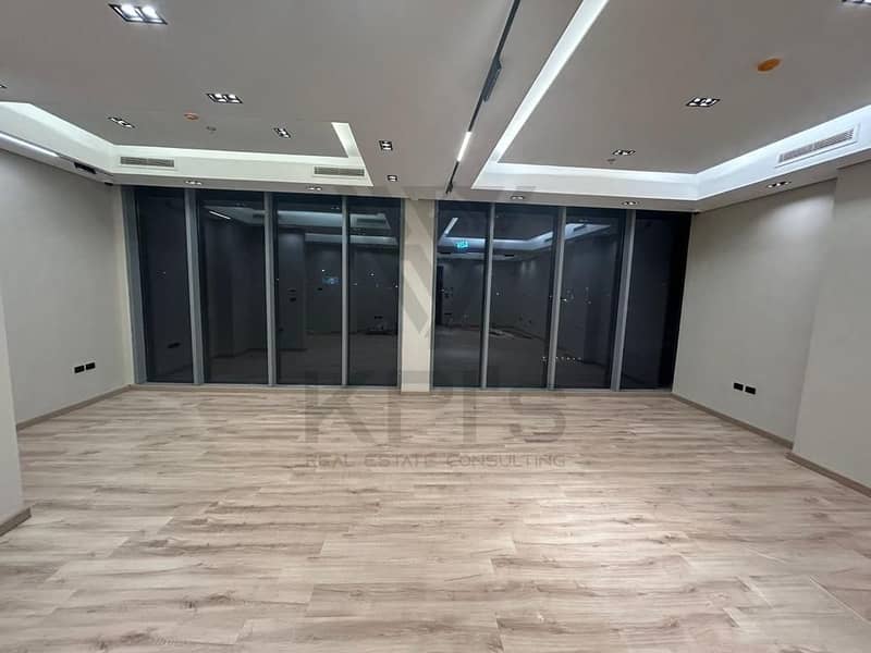 Fully Finished Office 80m for Rent in 5A by The Waterway with Prime Location in 5th Settlement, Special Price - Fler