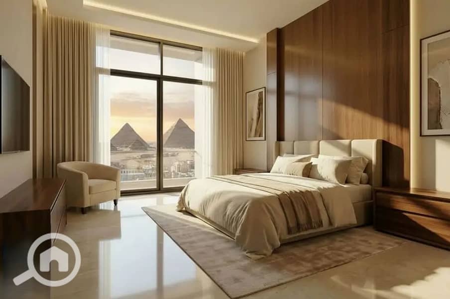 Hotel Apartment for Sale – Fully Furnished with Appliances, Pyramids View, by Hilton – High ROI in USD - Ansicht 3