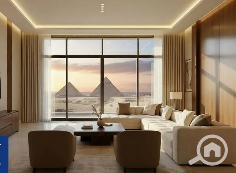 Hotel Apartment for Sale – Fully Furnished with Appliances, Pyramids View, by Hilton – High ROI in USD - Ansicht 4