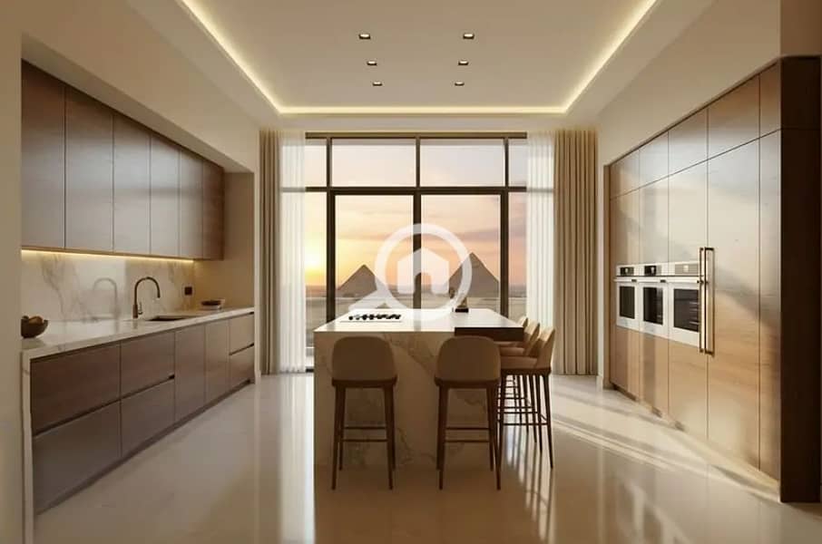 Hotel Apartment for Sale – Fully Furnished with Appliances, Pyramids View, by Hilton – High ROI in USD - Ansicht 5