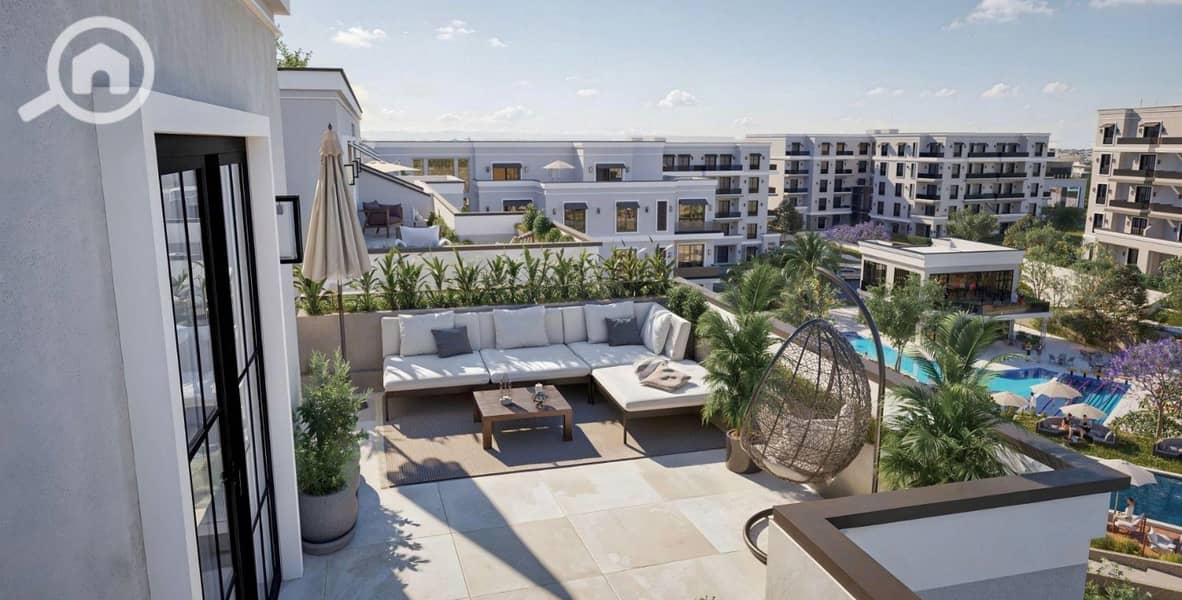 Finished apartment, 148 sqm, 3 bedrooms, for sale in Rawaya Compound, Sheikh Zayed - Widok 4