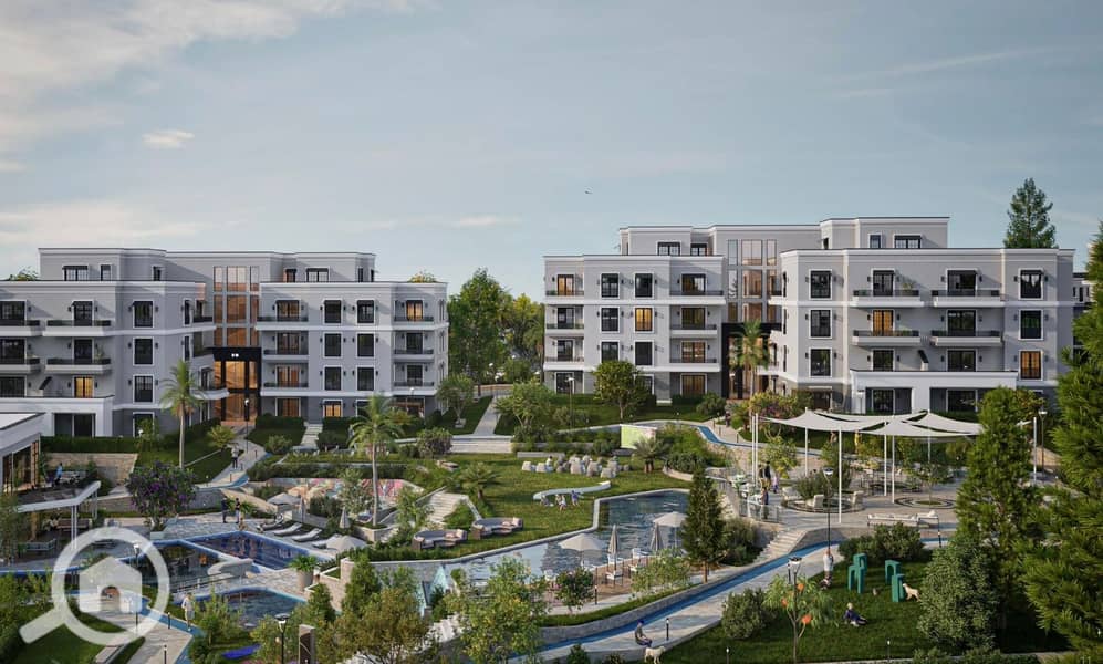 Finished apartment, 148 sqm, 3 bedrooms, for sale in Rawaya Compound, Sheikh Zayed - Więcej