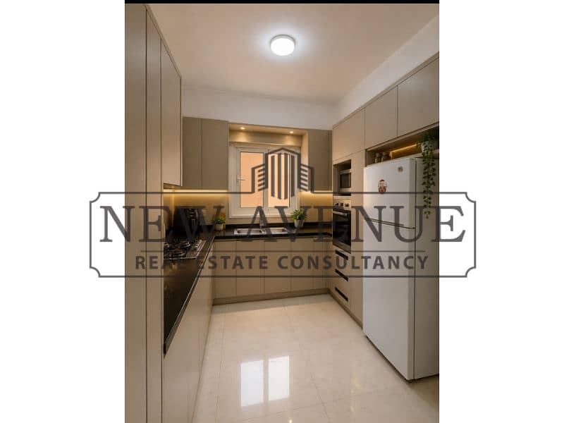 Ready to move Fully Finished ultra super lux Apartment view garden for sale in Northern Lotas New Cairo - Widok 6