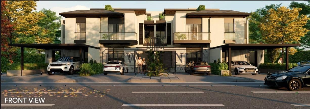 Resale Townhouse Villa Prime Location directly on Landscape Delivery One Year at Telal East – pohled 4