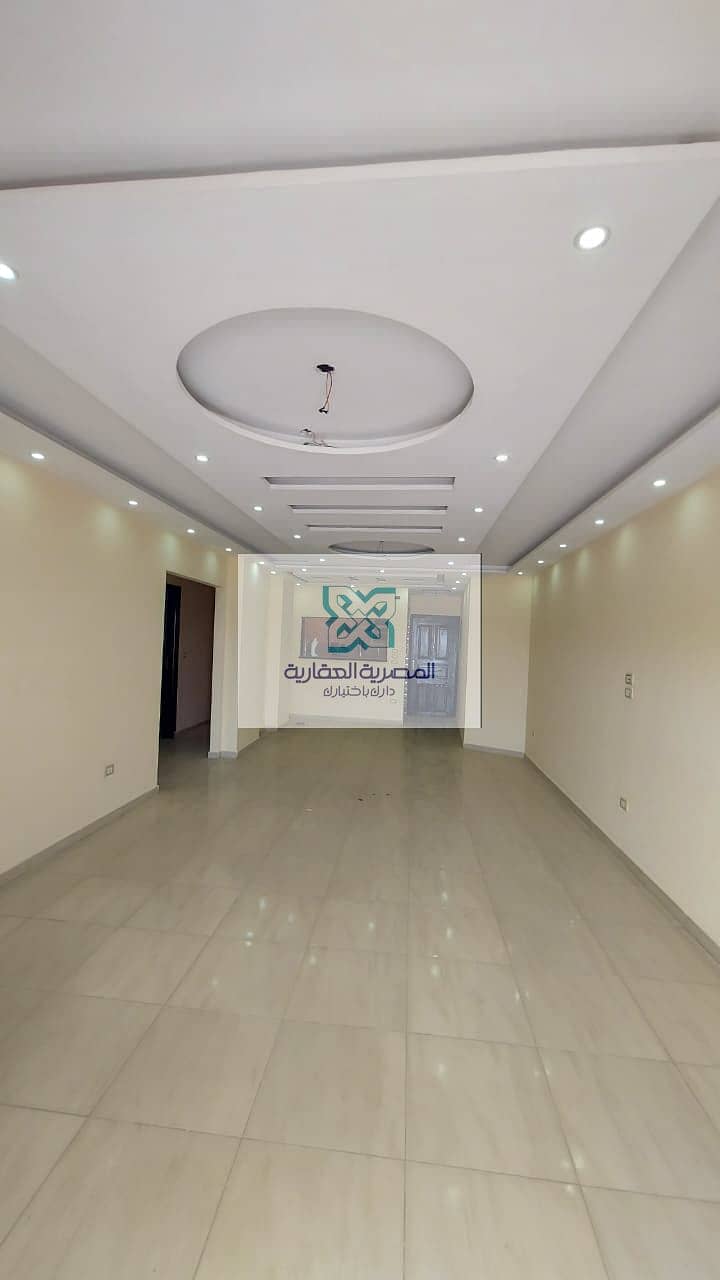 Office apartment for rent with a residential contract in Zahra Al-Maadi, the tenth section, near the ring road, completely unspoiled, 200 meters. - Vista 4