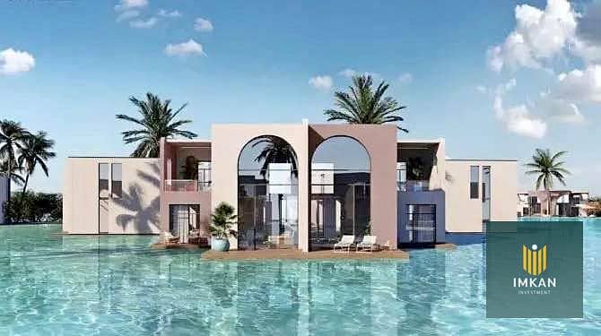 Town house للبيع مشطّب بالتكييفات لاجونز من كل جوانب التاون وبإطلالة على البحر في أوغامى لشركة Sodic في رأس الحكمة بالتقسيط على 8 سنين - Więcej