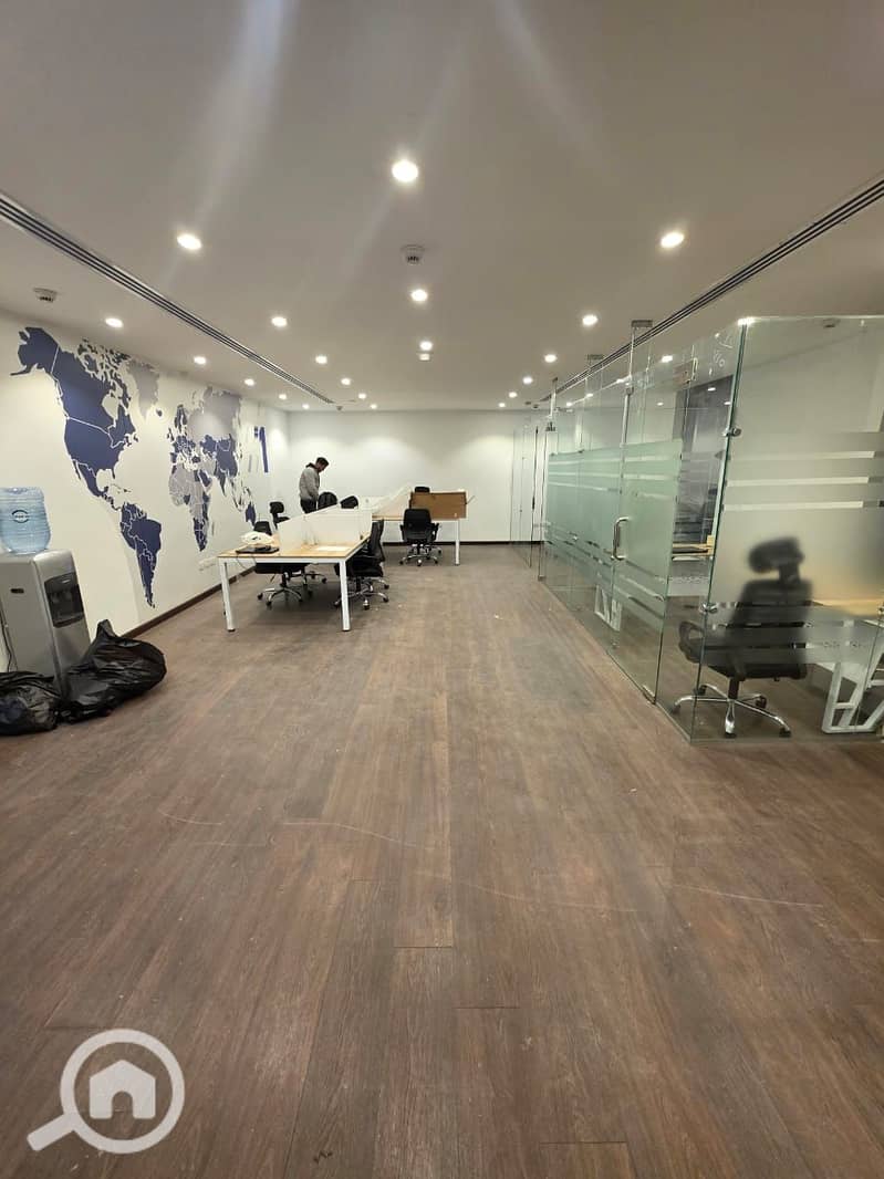 Outstanding administrative headquarters 106m central air conditioning for إي رجار in One Katameya Al-Mershady Circular Maadi - Ansicht 4