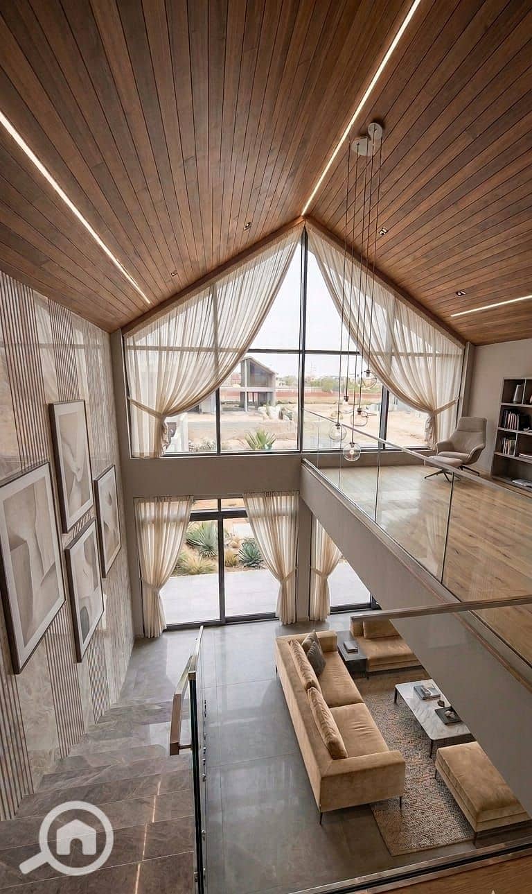 The lowest price for an independent villa with a landscape view from Al Karma next to Beverly Hills - Ansicht 6