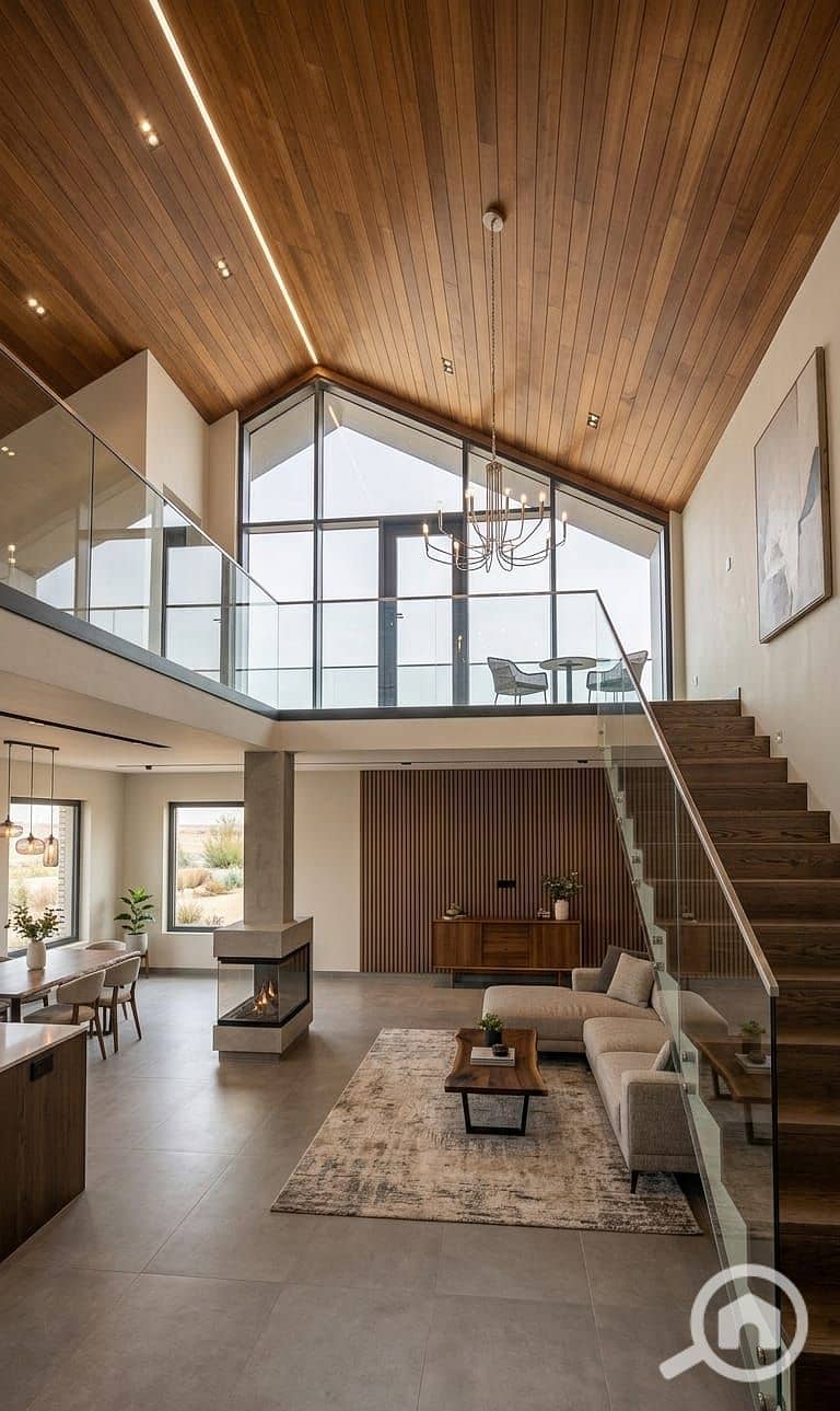 The lowest price for an independent villa with a landscape view from Al Karma next to Beverly Hills - Mehr