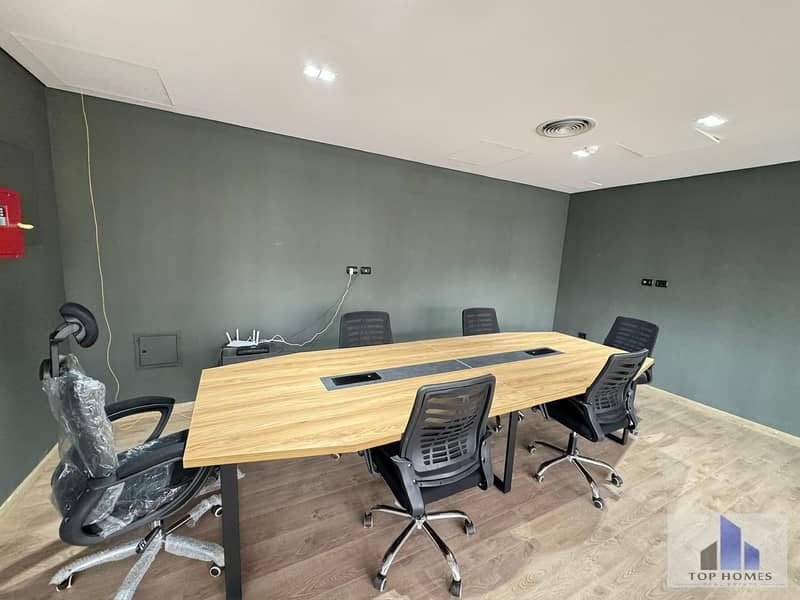 Fitted Furnished office for rent | Ready to move | Prime Business Location | EDNC SODIC 5th Settlement - Ansicht 6