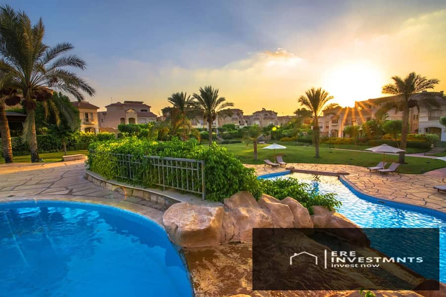 Twin House fully finished and ready to move for sale in El Patio 2 compound New Cairo – pohled 3