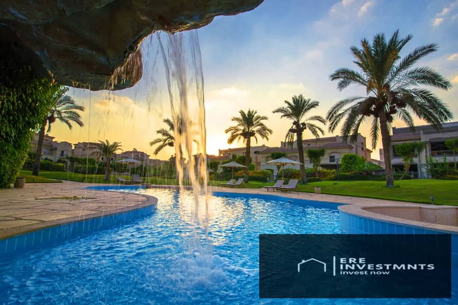 Twin House fully finished and ready to move for sale in El Patio 2 compound New Cairo – pohled 4