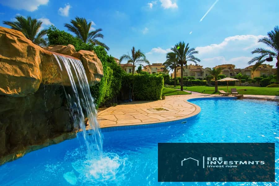 Twin House fully finished and ready to move for sale in El Patio 2 compound New Cairo – pohled 6
