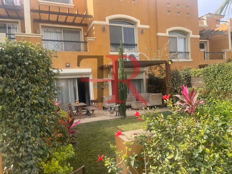Town house for sale ready to move in semi furnished with kitchen & ACS in dyar park compound New cairo - Ansicht 2