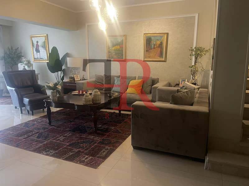Town house for sale ready to move in semi furnished with kitchen & ACS in dyar park compound New cairo - Ansicht 4