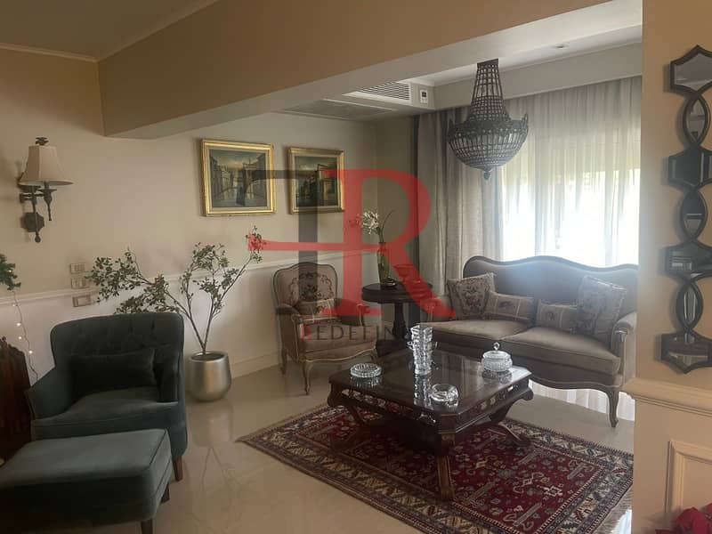 Town house for sale ready to move in semi furnished with kitchen & ACS in dyar park compound New cairo - Ansicht 6