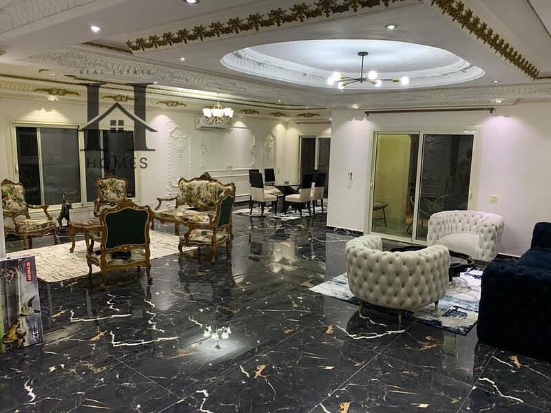 Fully Furnished Villa for Rent 290 sqm BUA on 465 sqm Land in Stone Park New Cairo - Ansicht 5