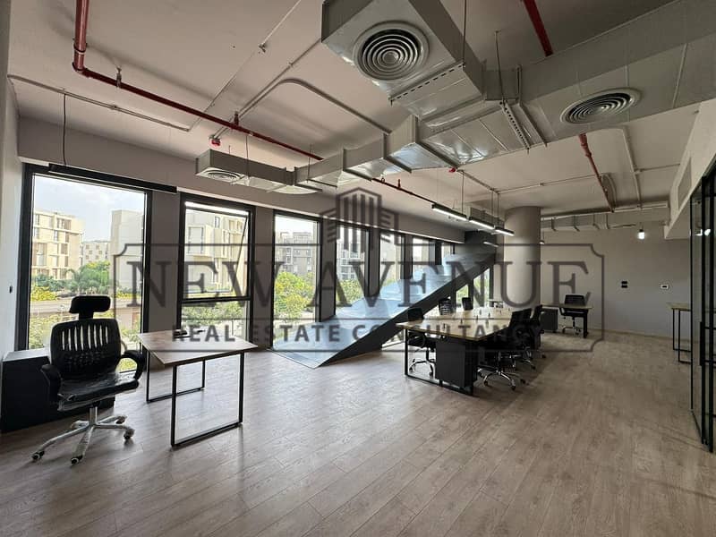OPEN SPACE OFFICE 120m FOR RENT FULLY FINISHED AND FURNISHED IN EDNC - Widok 3
