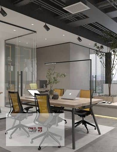 Office for sale with an area of 26 sqm, in El Shorouk City, prime location on Suez and Ismailia roads, with immediate delivery, inside a growing area – pohled 2