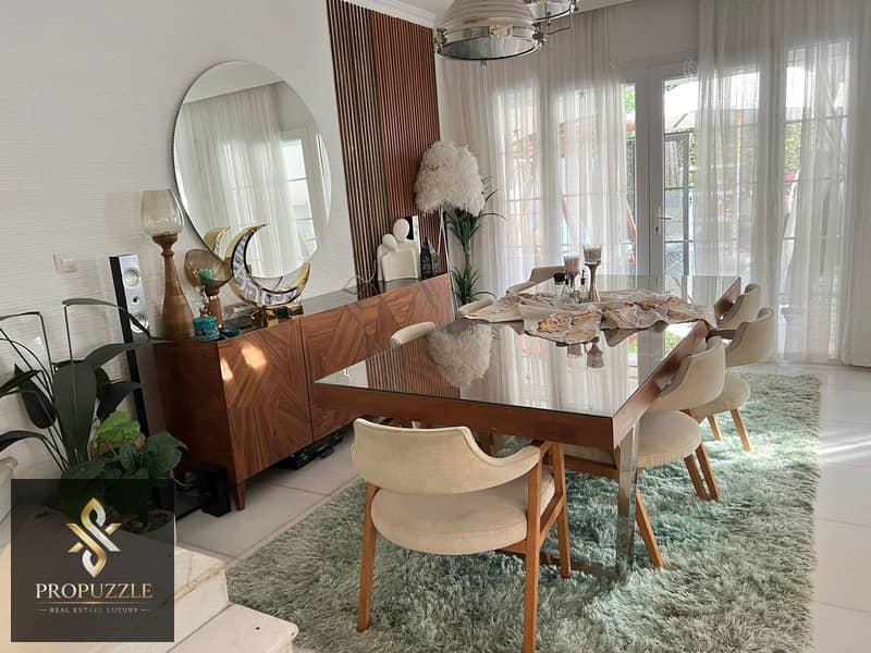 A luxurious twin villa for sale in Mivida Compound – Fifth Settlement - Widok 6