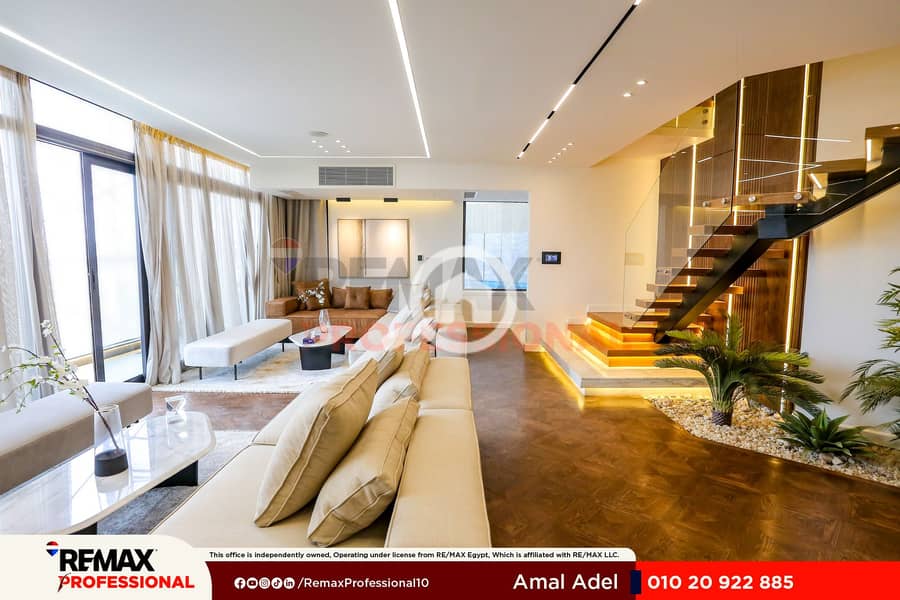 Fully open view excellent location villa for sale in Skyline Smouha - Widok 5