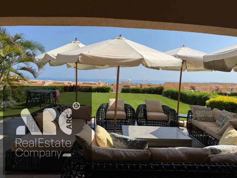 Standalone villa for sale – great deal in Telal North Coast 5 bedrooms, direct north-facing unit with sea view & pool view, in a very prime location. - Widok 3