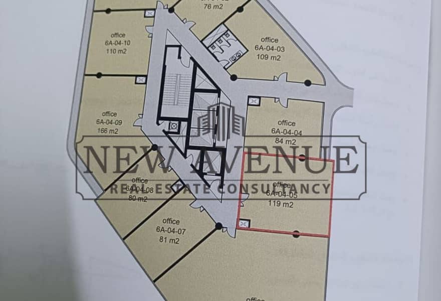 Office With Installments Delivery after One Year at The Ark South 90 Street Direct New Cairo - Ansicht 5