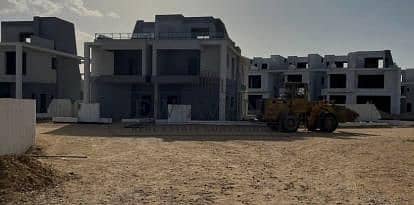 ready to move semi finished Twin house with on landscape view – další