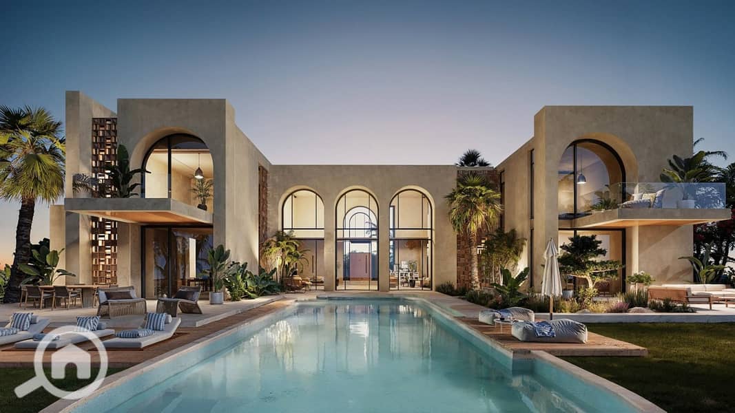 luxury villa on the Nile for sale with installments over 10 years - Widok 2