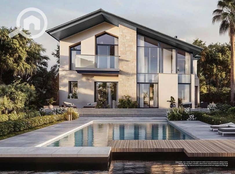 luxury villa on the Nile for sale with installments over 10 years - Widok 4