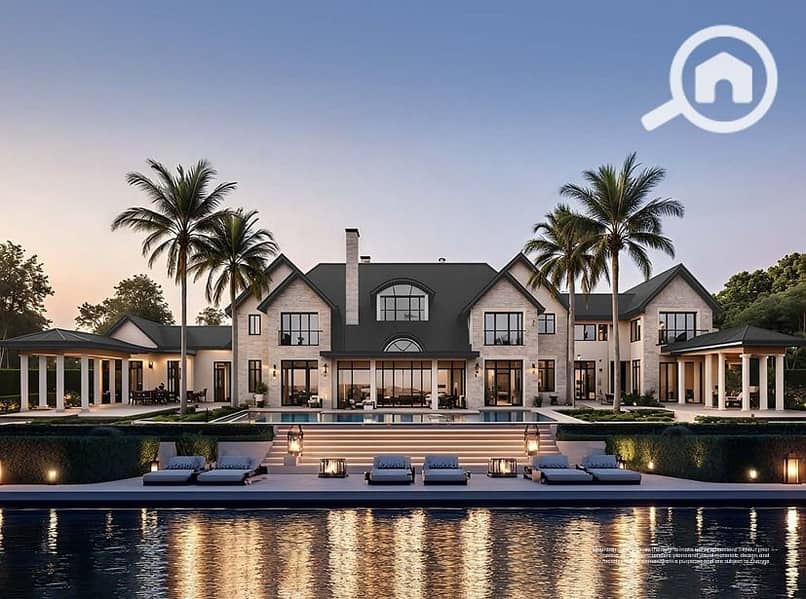 luxury villa on the Nile for sale with installments over 10 years - Widok 6