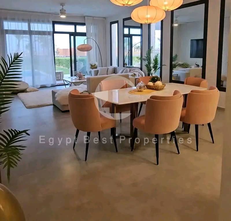 Luxury Fully Finished Chalet for Sale in Soma Bay 5% Down payment with Open Golf View and Premium Resort Lifestyle - Ansicht 6