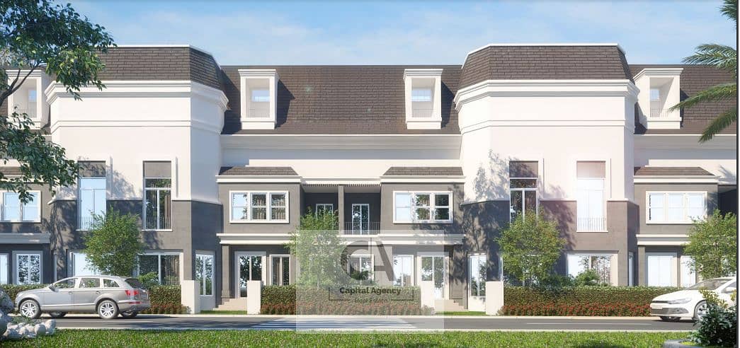 Villa for sale with a garden of 90 square meters, with a 5% down payment and installments over 12 years in The Butterfly, directly in front of Madinat - Ansicht 6