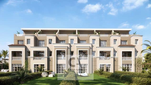 Villa for sale with a garden of 90 square meters, with a 5% down payment and installments over 12 years in The Butterfly, directly in front of Madinat - Mehr