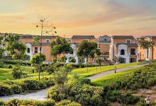 Twin House for Sale in Layan Sabbour - New Cairo | Landscape View & Prime Location – pohled 5