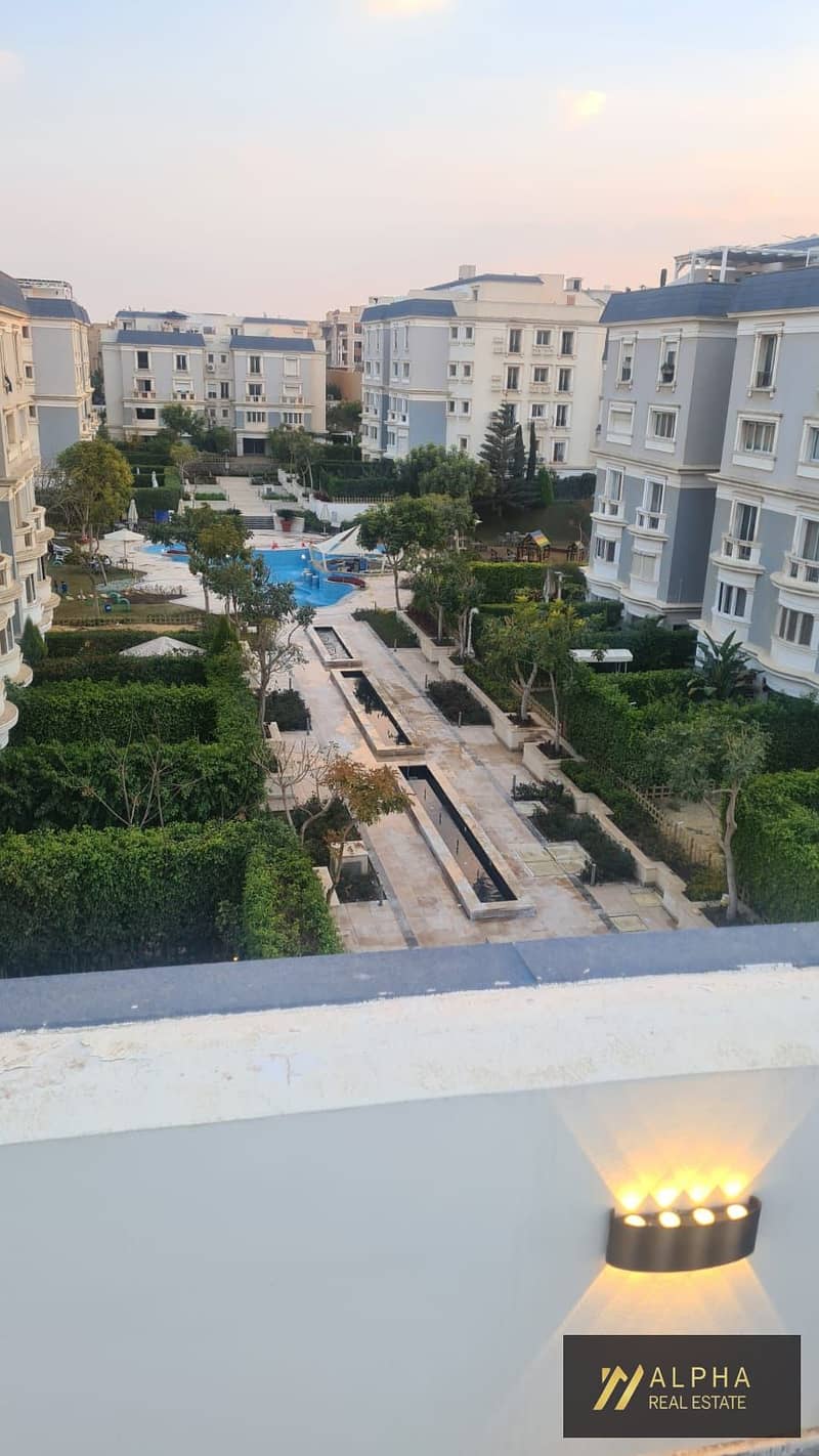 iVilla Roof for Rent in Mountain View Executive Residence Kattameya Compound | 200 sqm + 120 sqm Roof | 3 Bedrooms | Prime Location infront of AUC - Ansicht 2