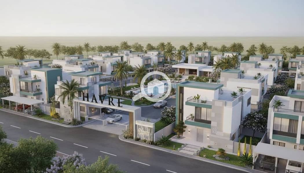 With an advance of 780,000 and a discount of 390,000, a complete villa at the price of an apartment in Laguoi Hafre Zayed New, Basin 10, excellent location. - Ansicht 2