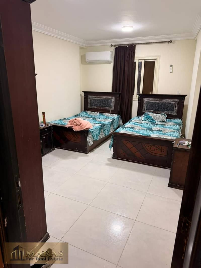Apartment for Sale in New Maadi Palestine Square 160 sqm 3 Bedrooms 2 Bathrooms 8th Floor Front Facing Elevator 2020 Building - Widok 6