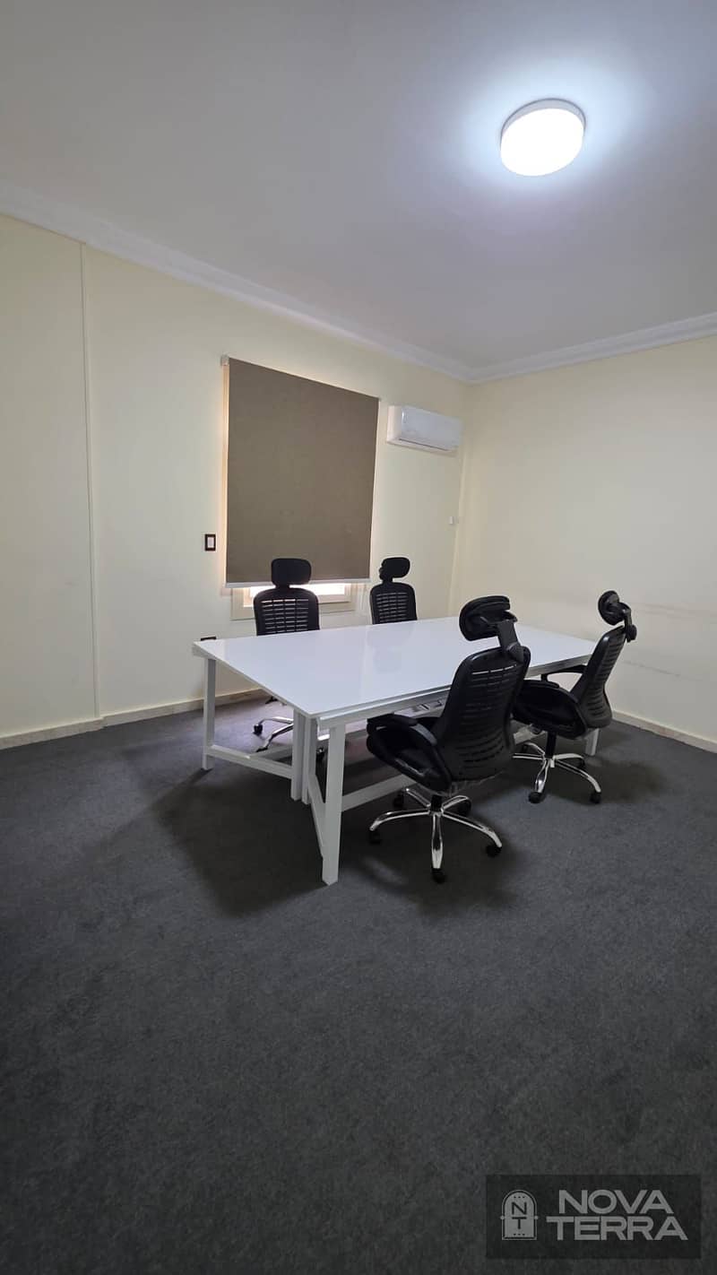 Apartment for administrative rent In the 7th District, Sheikh Zayed First floor with balcony - Więcej