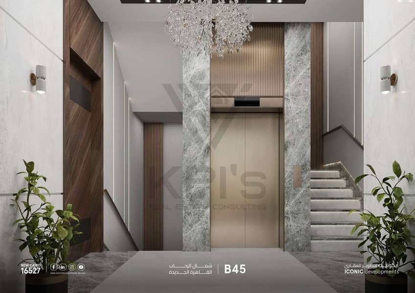 Apartment for sale with a private garden in a prime location in New Cairo. Cash price: 3.6 million EGP only. Installments available over 4 years for a - Widok 4
