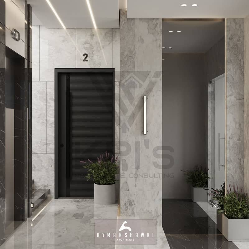 Apartment for sale with a private garden in a prime location in New Cairo. Cash price: 3.6 million EGP only. Installments available over 4 years for a - Widok 5
