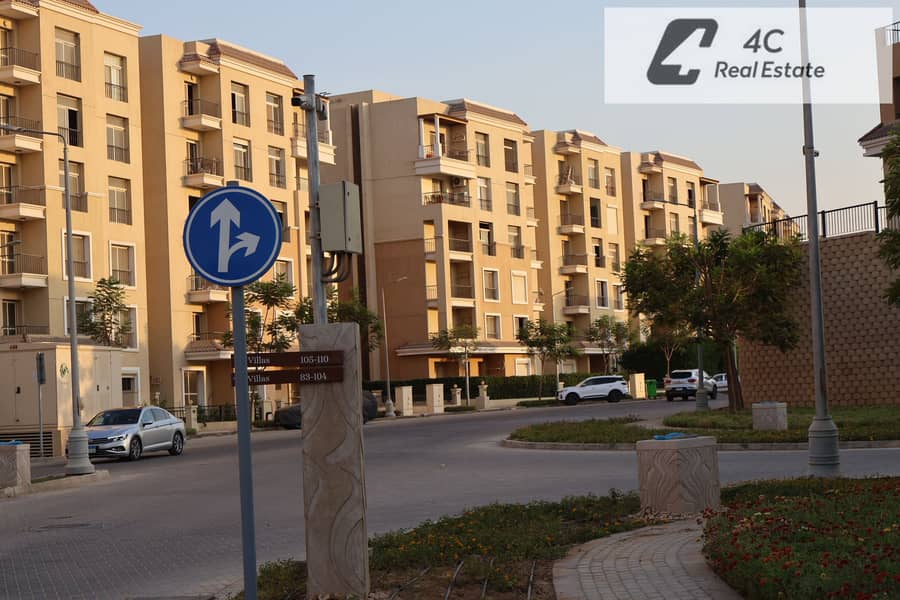 Duplex at the lowest market price, immediate delivery with landscape view in Sarai Compound – Mostakbal City, Phase S2 – pohled 6