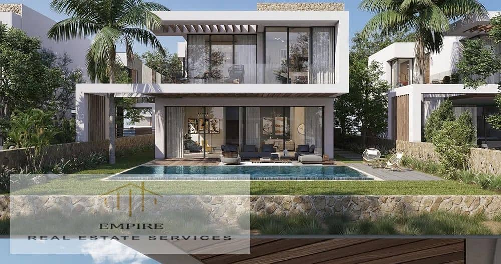 Finished twin with kitchen and ac’s-1st row lagoon - Twin House for sale Azha Ain Sokhna - Więcej