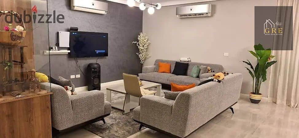 Duplex for sale in Sheikh Zayed, District 16, 260m + 120m garden, basement and ground floor, luxurious finishing, special location near Mazar Mall and Al Bustan Street, at a very special price. – pohled 4