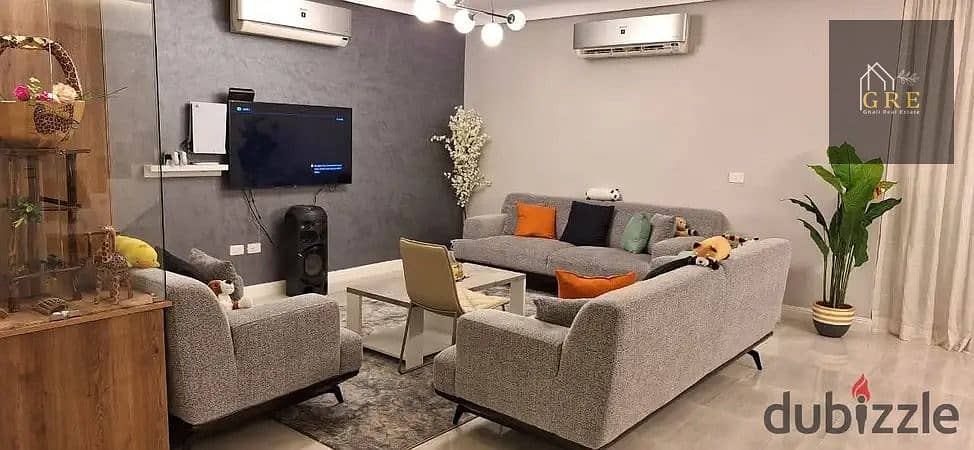 Duplex for sale in Sheikh Zayed, District 16, 260m + 120m garden, basement and ground floor, luxurious finishing, special location near Mazar Mall and Al Bustan Street, at a very special price. – pohled 5