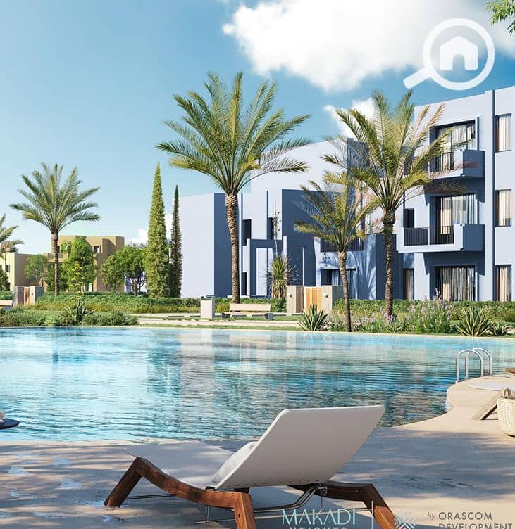 Chalet with garden for sale, fully finished, in Makadi Heights Hurghada by Orascom — prime location with installment plans and flexible payment option - Ansicht 6