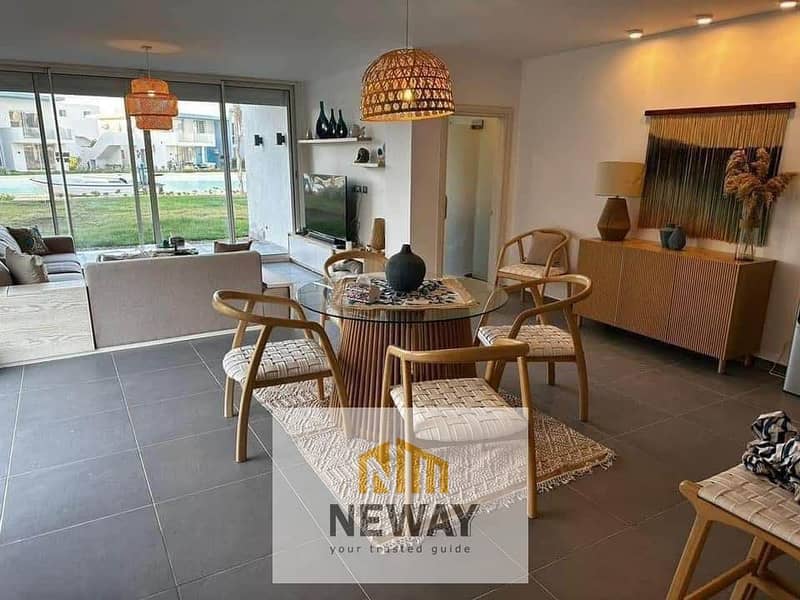 Finished townhouse for sale in Direction White, Ras El Hekma, North Coast, with a special discount on the price. - Ansicht 6