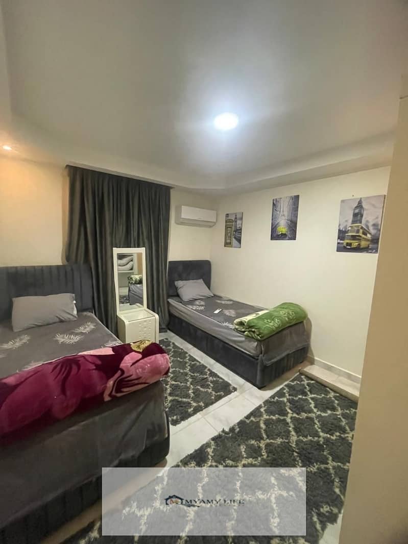 For rent, furnished apartment with a view, open space, and hotel-style furnishings. - Ansicht 3
