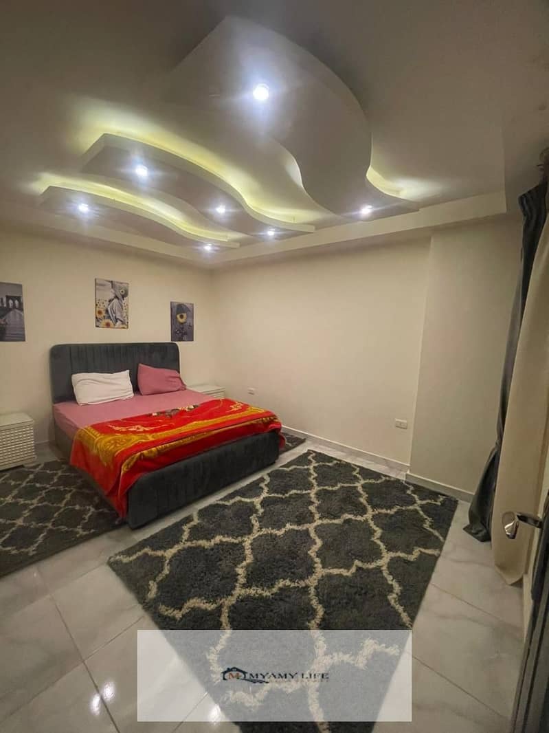 For rent, furnished apartment with a view, open space, and hotel-style furnishings. - Ansicht 5